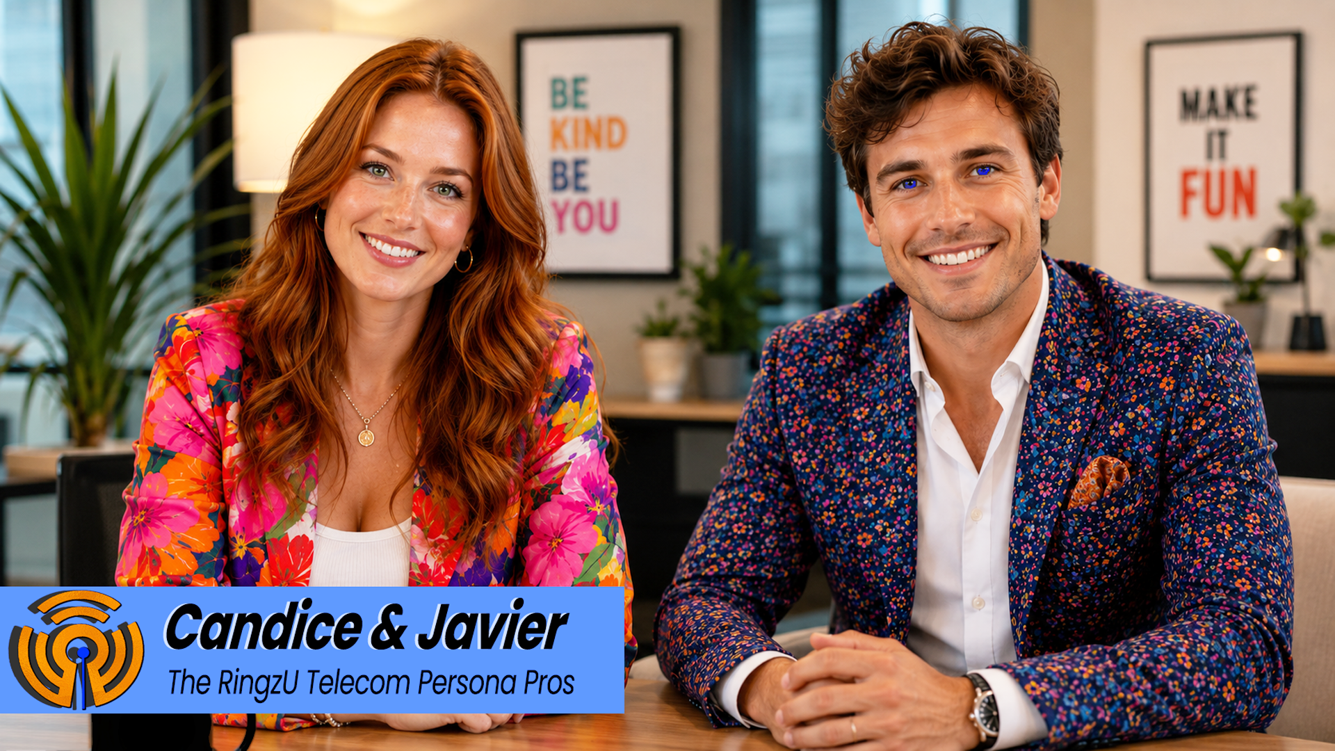 Candace and Javier (Jay) — RingzU Persona Pro's